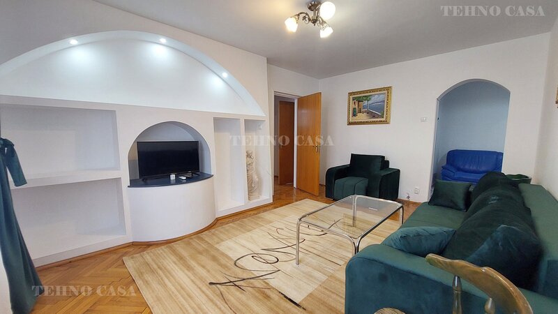 Titan metrou v-a-v parc, prima inchiriere, renovat 2 gr. sanit. loc parcare